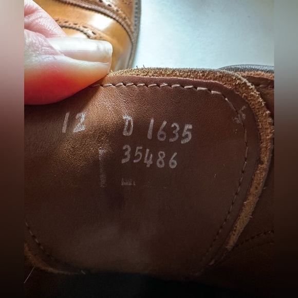 ALLEN EDMONDS STRAND CAP TOE OXFORD SIZE 12 - Picture 2 of 9